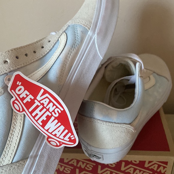 New Vans shoes women’s 10 Ivory Cloud print Neww box - Picture 5 of 5